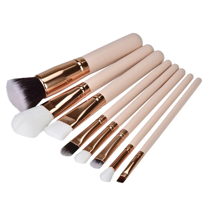 8pcs Makeup Brushes Set Powder Foundation Blusher Concealer Bronzer Eyeshadow Eeybrow Kabuki Brush Cosmetics Beauty Tools Kit
8pcs Makeup Brushes Set Powder Foundation Blusher Concealer Bronzer Eyeshadow Eeybrow Kabuki Brush Cosmetics Beauty Tools Kit