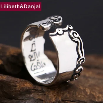 Ring 925 Sterling Silver Silver Men Women Jewelry Vintage Buddhist Heart Sutra Ring Brand Fine Jewelry Wholesale R41
Ring 925 Sterling Silver Silver Men Women Jewelry Vintage Buddhist Heart Sutra Ring Brand Fine Jewelry Wholesale R41