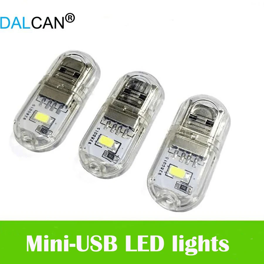 DALCAN LED Bulbs Tubes mini USB lamp Book lights Camping Bulb usb led Night light For PC Laptops for Notebook Reading
DALCAN LED Bulbs Tubes mini USB lamp Book lights Camping Bulb usb led Night light For PC Laptops for Notebook Reading