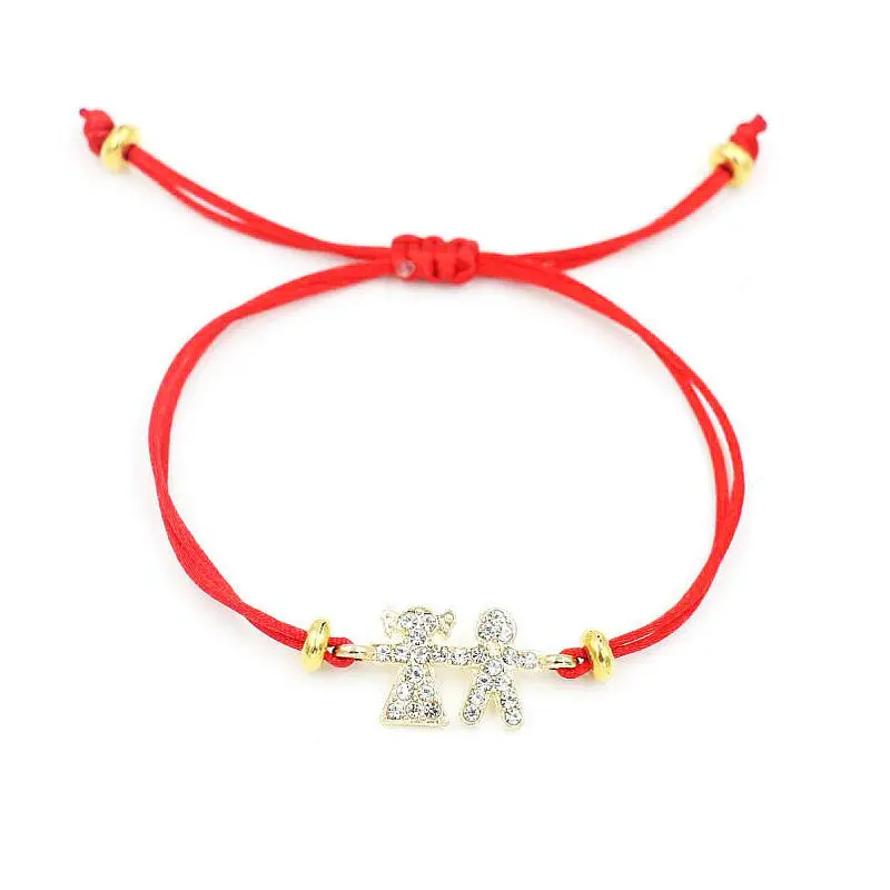 Sweet Lucky Boys and Girls Red Thread Rope Charm Bracelet For Men Women Couples Lovers Gold Color Alloy Jewelry Pulseira
Sweet Lucky Boys and Girls Red Thread Rope Charm Bracelet For Men Women Couples Lovers Gold Color Alloy Jewelry Pulseira