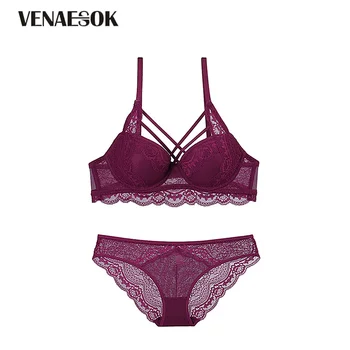 2019 New Bandage Brassiere Thick Black Push Up Bra Set Embroidery Bras Lace Women Lingerie Sets Gather Sexy Underwear Set Cotton
2019 New Bandage Brassiere Thick Black Push Up Bra Set Embroidery Bras Lace Women Lingerie Sets Gather Sexy Underwear Set Cotton