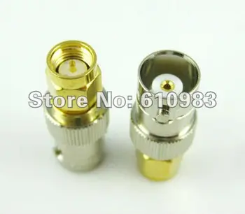 (100 pieces\lot) SMA - BNC connector SMA male plug to BNC female jack adapter straight connector
(100 pieces\lot) SMA - BNC connector SMA male plug to BNC female jack adapter straight connector