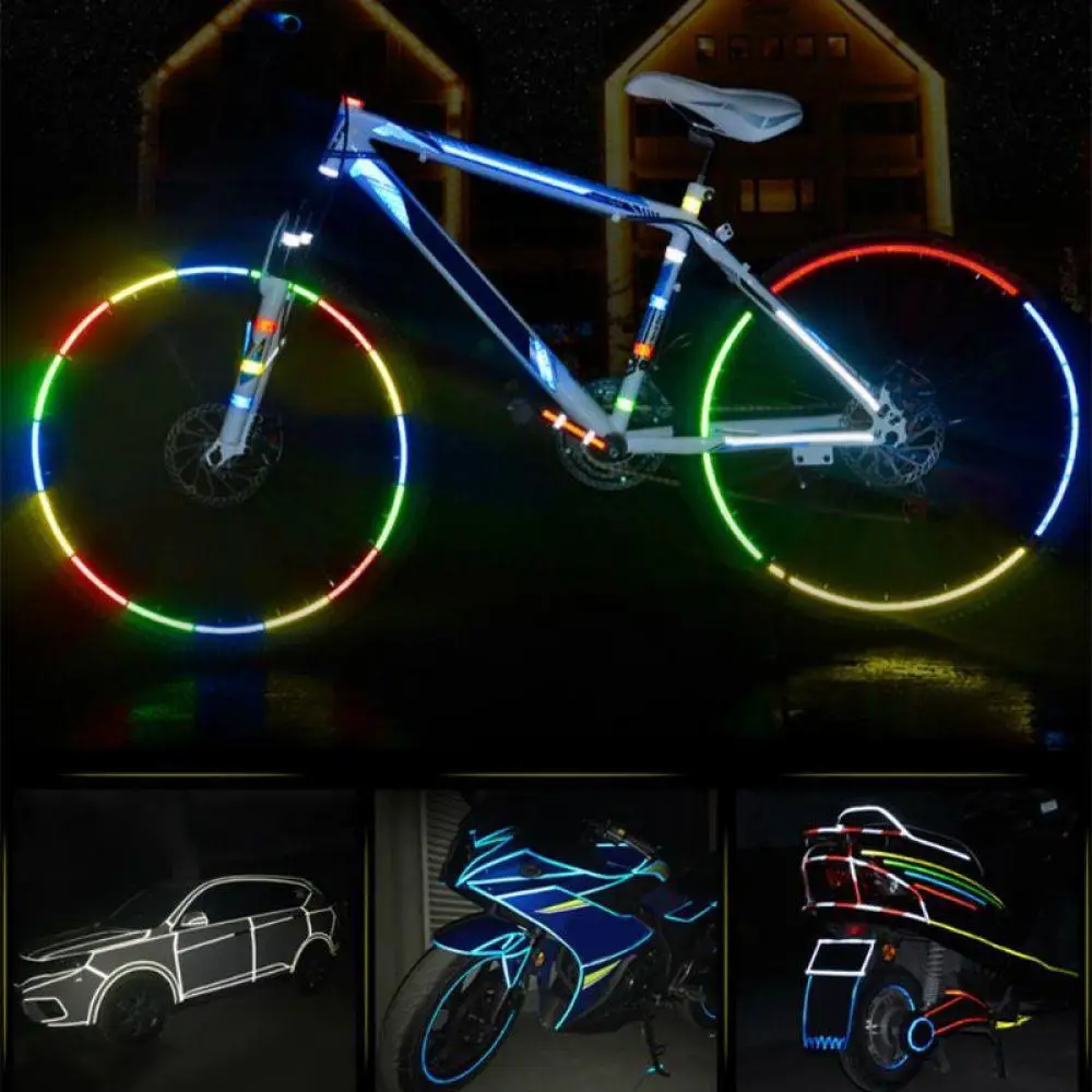 Safety Tape Reflective Decal 8M Strip Bicycle Stickers Sticker Motorcycle Cycling Fluorescent Accessories MTB Bike Waterproof
Safety Tape Reflective Decal 8M Strip Bicycle Stickers Sticker Motorcycle Cycling Fluorescent Accessories MTB Bike Waterproof