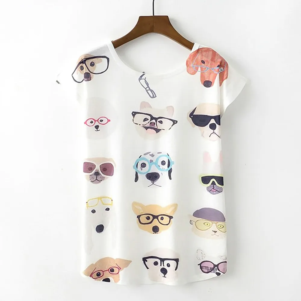 Women Tees Fashion Summer Print Casual Cartoon Short paragraph Short Sleeve Tops remeras mujer
Women Tees Fashion Summer Print Casual Cartoon Short paragraph Short Sleeve Tops remeras mujer