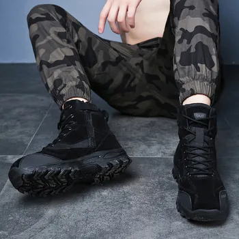 2019 Men Desert Tactical Military Boots Mens Work Safty Shoes SWAT Army Boot Zapatos Ankle Lace-up Combat Boots 7.9
2019 Men Desert Tactical Military Boots Mens Work Safty Shoes SWAT Army Boot Zapatos Ankle Lace-up Combat Boots 7.9