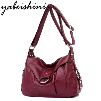 2018 Women Messenger Bags High Quality Leather Shoulder Bag Female Sac a Main Vintage Ladies Bag Crossbody Bags For Women Bolsas
2018 Women Messenger Bags High Quality Leather Shoulder Bag Female Sac a Main Vintage Ladies Bag Crossbody Bags For Women Bolsas