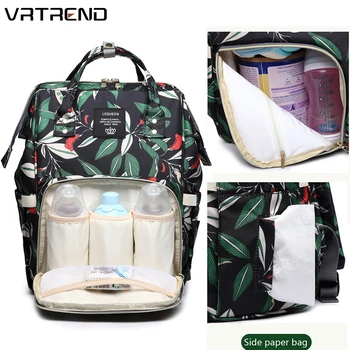 VRTREND Fashion Mommy Pregnant Women Bag for Mother Baby Diaper Bag Print Backpack Brand Mother Backpack Diaper Change Bag
VRTREND Fashion Mommy Pregnant Women Bag for Mother Baby Diaper Bag Print Backpack Brand Mother Backpack Diaper Change Bag