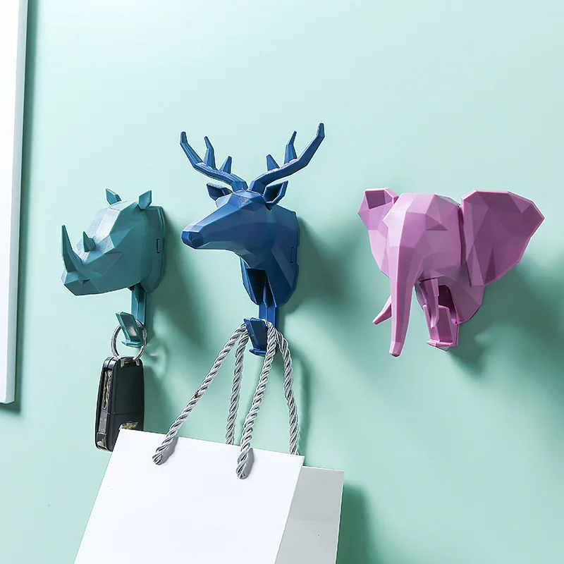 Creative Deer Elephant Animal Head Wall Hook Retractable Clothing Hook Home Wall Decoration Key Holder Bathroom Door Hanger
Creative Deer Elephant Animal Head Wall Hook Retractable Clothing Hook Home Wall Decoration Key Holder Bathroom Door Hanger