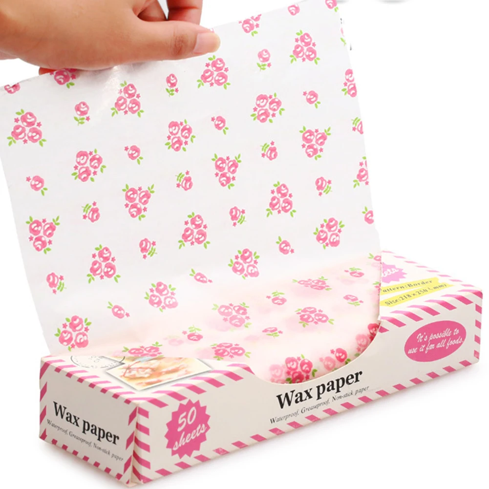 50pcs/set Waterproof Baking Oil Proof Snack Fries Packaging Burger Grease Food Wrapping Tools Bread Sandwich Cake Anti-stick
50pcs/set Waterproof Baking Oil Proof Snack Fries Packaging Burger Grease Food Wrapping Tools Bread Sandwich Cake Anti-stick