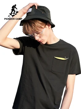 Pioneer camp new short sleeve t shirt men brand clothing casual soft t-shirt for men cotton summer tshirts male black ADT802084
Pioneer camp new short sleeve t shirt men brand clothing casual soft t-shirt for men cotton summer tshirts male black ADT802084