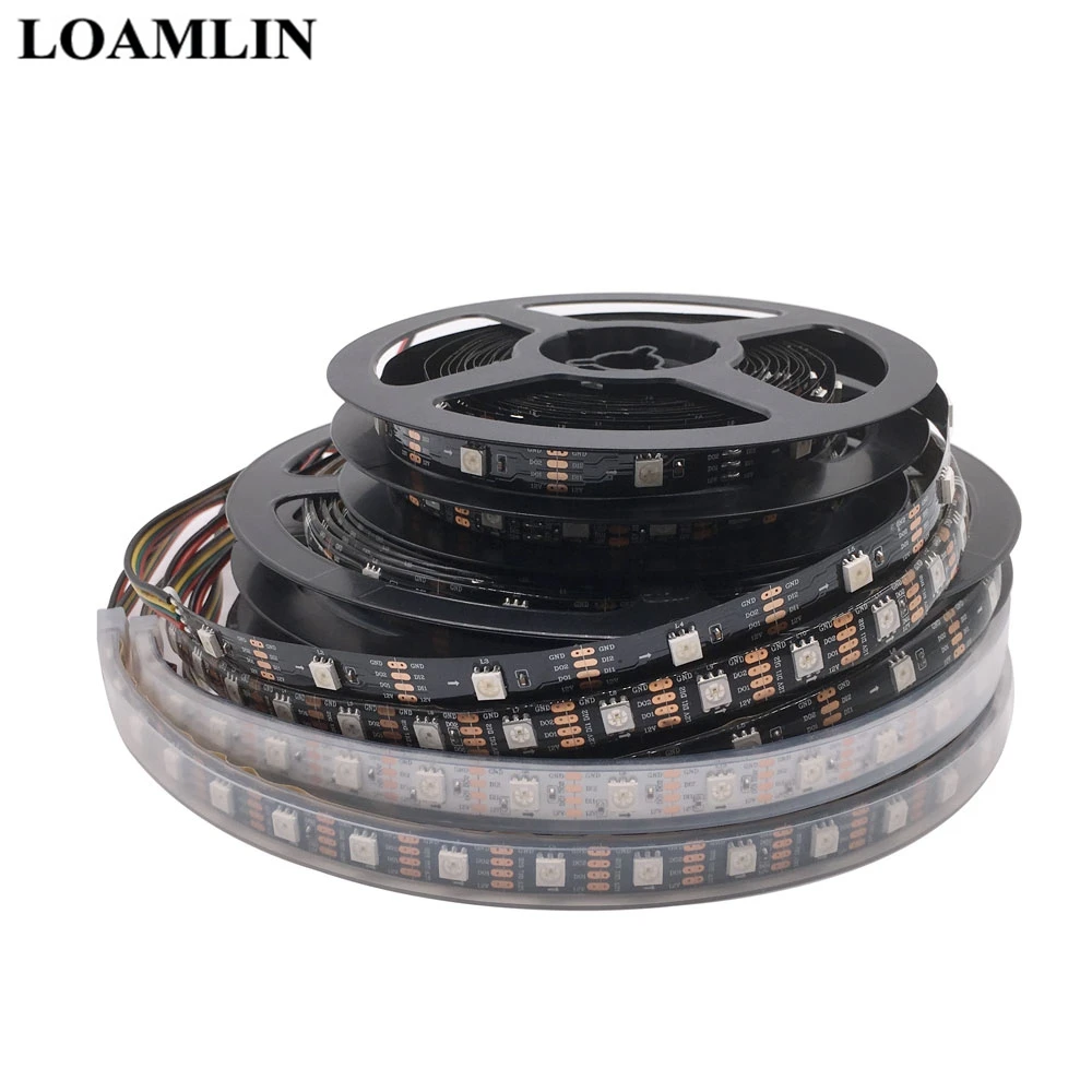 GS8208 8208 5050SMD RGB Pixel Strip Addressable 30/60/144pixels/leds/m Black/White PCB IP30/65/67 DC12V 1m/2m/3m/4m/5m
GS8208 8208 5050SMD RGB Pixel Strip Addressable 30/60/144pixels/leds/m Black/White PCB IP30/65/67 DC12V 1m/2m/3m/4m/5m