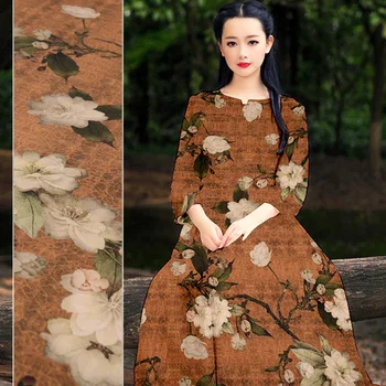 130cm wide 35mm silk ramie Fabric custom heavy 35mm silk and linen digital printing silk fabric
130cm wide 35mm silk ramie Fabric custom heavy 35mm silk and linen digital printing silk fabric
