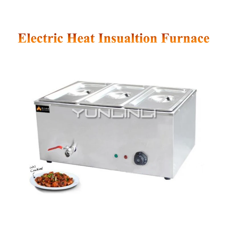 Commercial Food Heat Insulation Furnace Stainless Steel Heat Preservation Machine Electric Heat Insulation Container CH-3
Commercial Food Heat Insulation Furnace Stainless Steel Heat Preservation Machine Electric Heat Insulation Container CH-3
