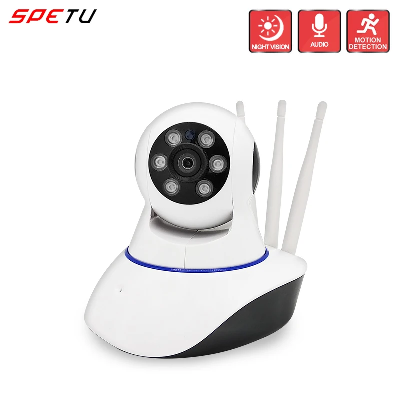 Spetu 2.0MP IP Camera Wireless Home Security IP Camera Surveillance Camera Wifi Night Vision Supermarket Monitor CCTV Camera
Spetu 2.0MP IP Camera Wireless Home Security IP Camera Surveillance Camera Wifi Night Vision Supermarket Monitor CCTV Camera