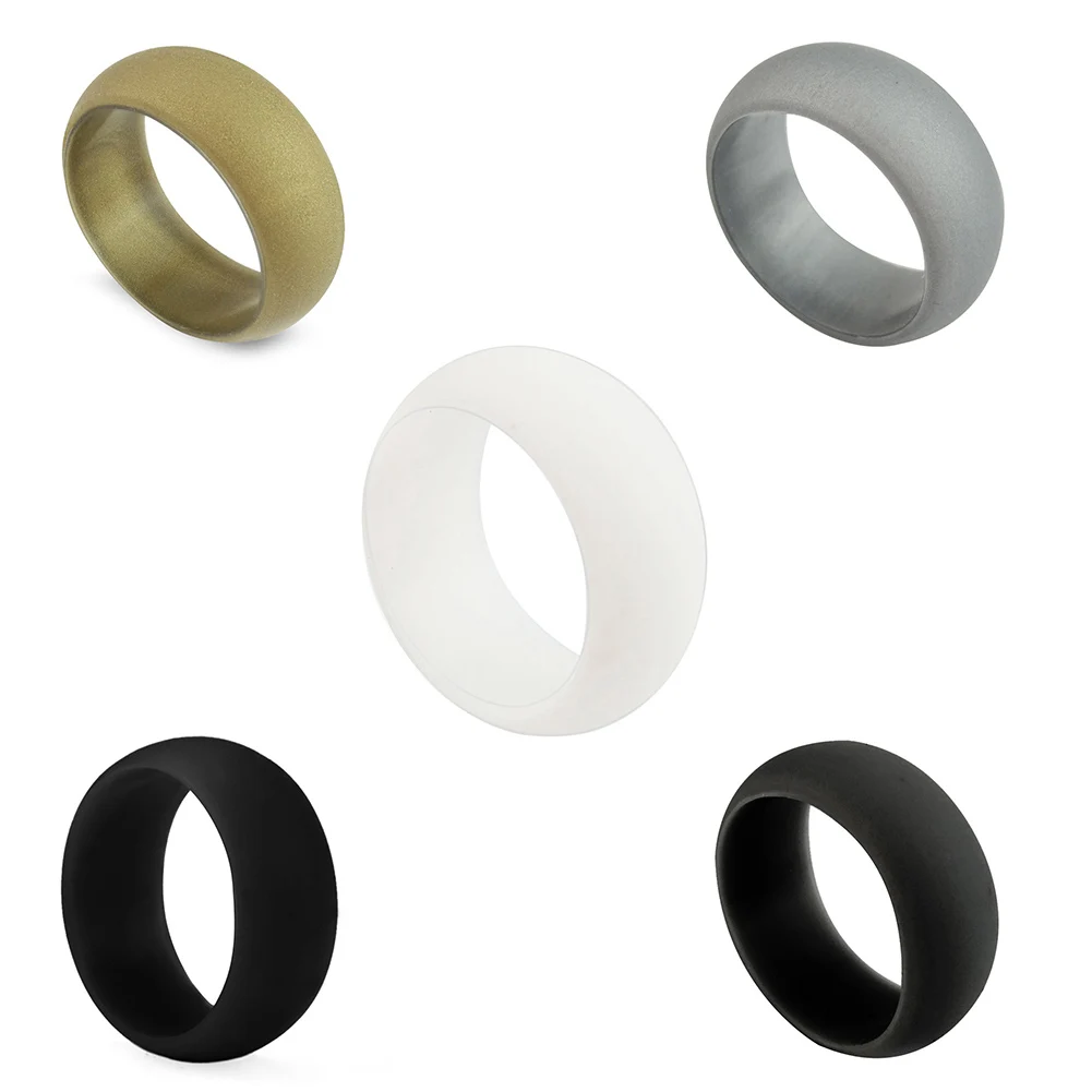 High Quality Trendy 6 7 8 9 10 Size 4 Colors Cool Environmental Silicone Ring For Men Woman Finger Jewelry Gift
High Quality Trendy 6 7 8 9 10 Size 4 Colors Cool Environmental Silicone Ring For Men Woman Finger Jewelry Gift