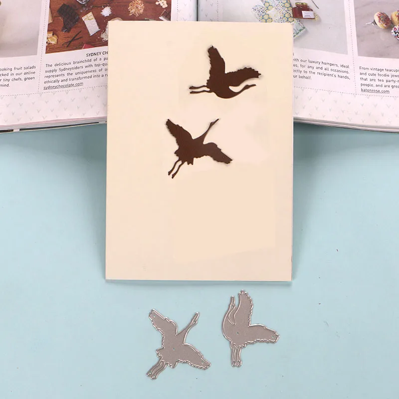 DUOFEN METAL CUTTING DIES Asia style 2pcs red-crowned cranes stencil DIY Scrapbook Paper Album 2019 new
DUOFEN METAL CUTTING DIES Asia style 2pcs red-crowned cranes stencil DIY Scrapbook Paper Album 2019 new