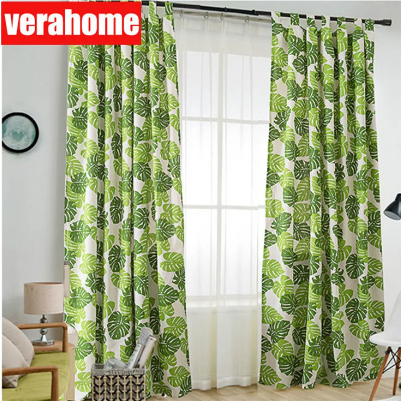 Green leaf print curtains for living room nordic cotton linen curtain drapes for bedroom kitchen windows treatment
Green leaf print curtains for living room nordic cotton linen curtain drapes for bedroom kitchen windows treatment