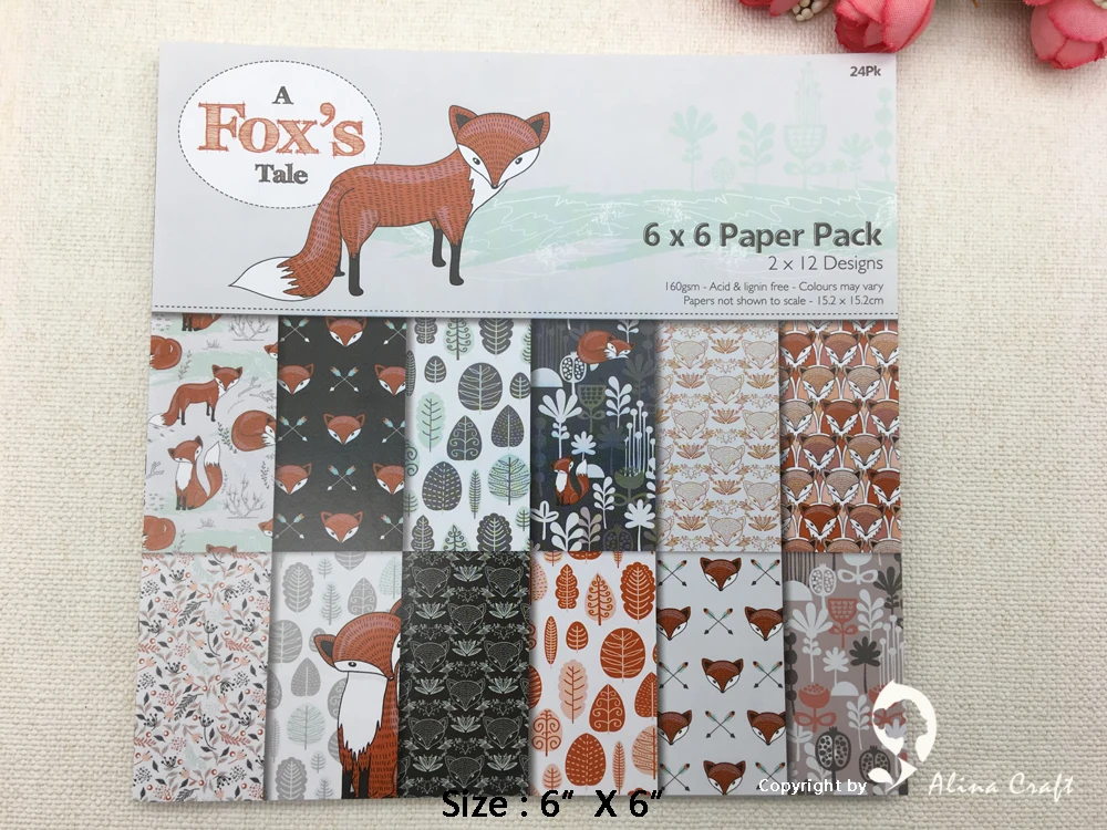AlinaCraft 24 sheet 6"X6" patterned paper Scrapbooking paper pack handmade craft paper craft Background pad
AlinaCraft 24 sheet 6"X6" patterned paper Scrapbooking paper pack handmade craft paper craft Background pad