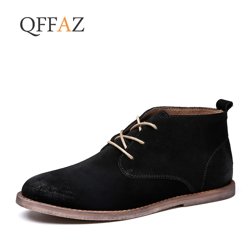 QFFAZ shoes man Spring New Fashion Casual Men Ankle Chelsea Boots Male Shoes Cow Suede Leather Slip Ons Motorcycle Man Boot
QFFAZ shoes man Spring New Fashion Casual Men Ankle Chelsea Boots Male Shoes Cow Suede Leather Slip Ons Motorcycle Man Boot