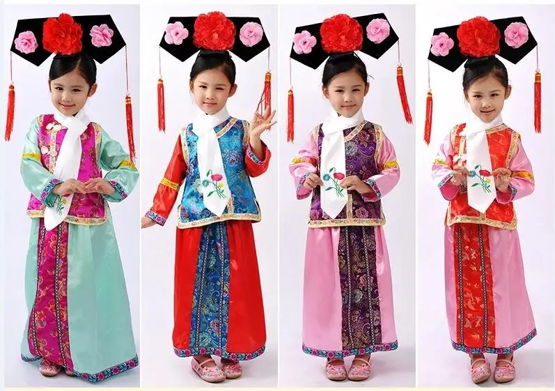 2015 New Chinese Ancient Princess Costume For Girl Children The Qing Dynasty Princess Clothes Kids Chinese Traditional Costume
2015 New Chinese Ancient Princess Costume For Girl Children The Qing Dynasty Princess Clothes Kids Chinese Traditional Costume