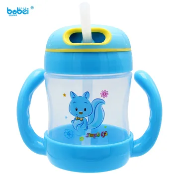 240 300ml baby milk water feeding bottle cup and silicone straw anti-dust rotatable cover for over 6 month babies with handle
240 300ml baby milk water feeding bottle cup and silicone straw anti-dust rotatable cover for over 6 month babies with handle