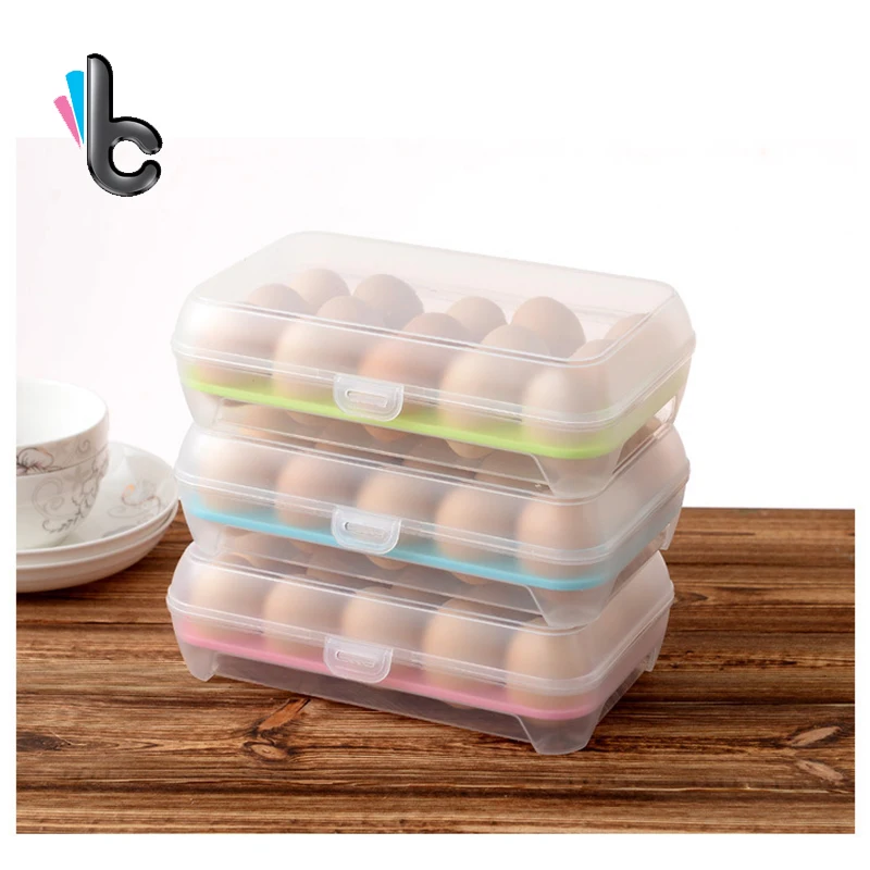 15 Grid Egg Food Container Organizer Egg Refrigerator Storage Boxes Convenient Eggs Plastic Crisper Kitchen Products -4
15 Grid Egg Food Container Organizer Egg Refrigerator Storage Boxes Convenient Eggs Plastic Crisper Kitchen Products -4