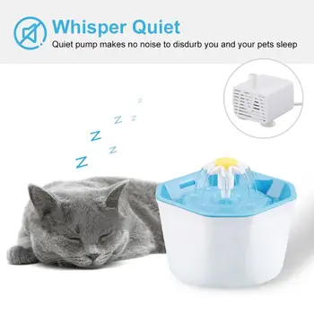 1.6L Automatic New Pet Water Dispenser Auto Drinking Device Fountain Electric Dog Cat Water Feeder Funny Silent Mute With Mat
1.6L Automatic New Pet Water Dispenser Auto Drinking Device Fountain Electric Dog Cat Water Feeder Funny Silent Mute With Mat