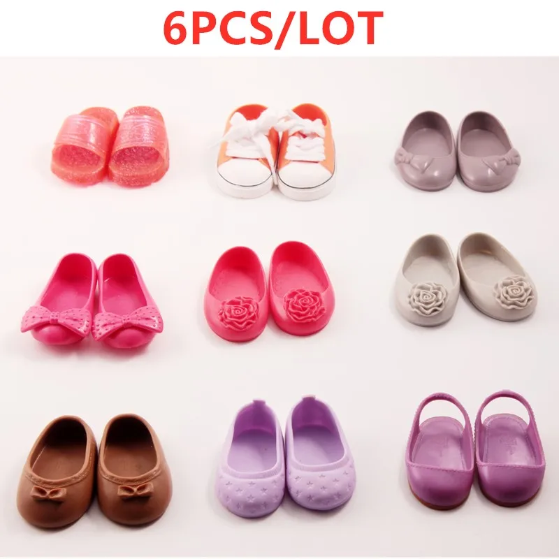 18inch Doll Shoes Doll Accessories 17inch Doll Shoes Various of Shoes 6pairs Wholesale 7cm Shoes Fit 46cm Doll Clothes Randomly
18inch Doll Shoes Doll Accessories 17inch Doll Shoes Various of Shoes 6pairs Wholesale 7cm Shoes Fit 46cm Doll Clothes Randomly