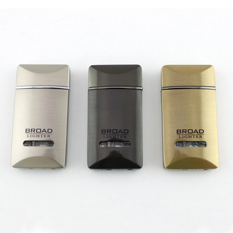 New Creative Compact Jet Lighter Butane Gasoline Turbo Torch Lighter Cigar Lighter Cigarette Accessories
New Creative Compact Jet Lighter Butane Gasoline Turbo Torch Lighter Cigar Lighter Cigarette Accessories