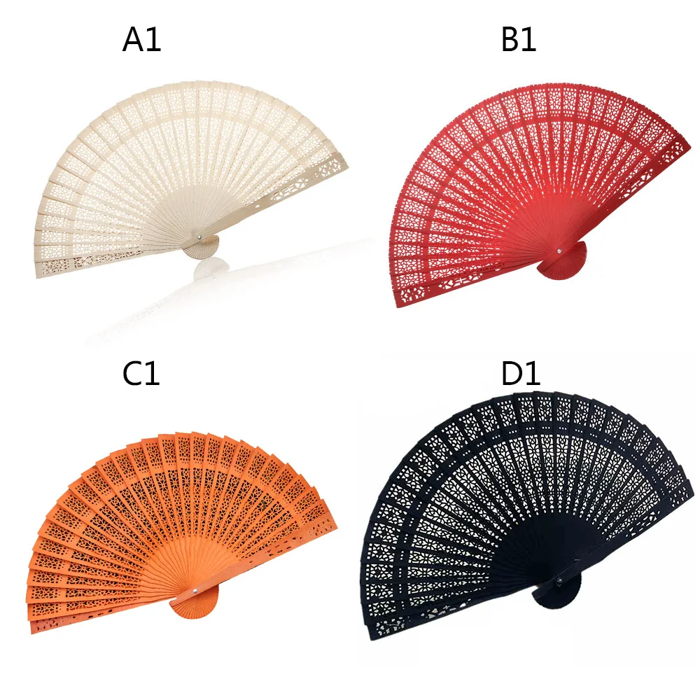 Vintage Fragrant Flower Hand Fan Hollow Carved Wood Bamboo Chinese Folding Fans DIY Gift
Vintage Fragrant Flower Hand Fan Hollow Carved Wood Bamboo Chinese Folding Fans DIY Gift