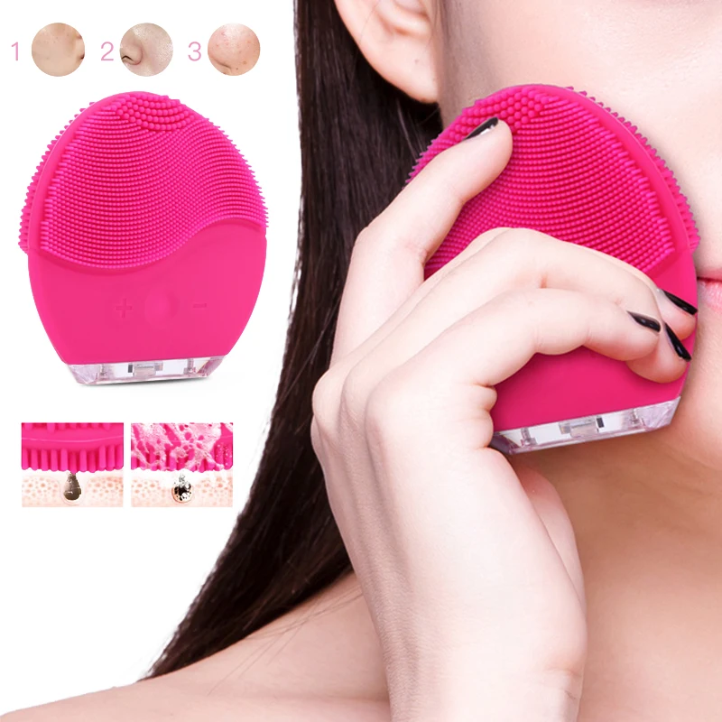 Face Cleaning Mini Electric USB Massage Brush Washing Machine Waterproof Silicone Cleansing Tools
Face Cleaning Mini Electric USB Massage Brush Washing Machine Waterproof Silicone Cleansing Tools