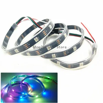 DC5V WS2812B 1m 30 leds/m Smart led pixel strip,Black PCB,WS2812 IC;WS2812B/M,IP67
DC5V WS2812B 1m 30 leds/m Smart led pixel strip,Black PCB,WS2812 IC;WS2812B/M,IP67