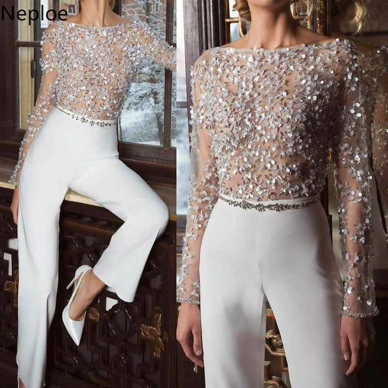 Nepole NO Belt Women Sexy Petals Appliques Perspective Bodysuit 2019 Fashion Long Sleeve Elegant Rompers Grace Jumpsuit 80037
Nepole NO Belt Women Sexy Petals Appliques Perspective Bodysuit 2019 Fashion Long Sleeve Elegant Rompers Grace Jumpsuit 80037