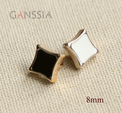 30pcs/lot 8mm square buttons Scrapbooking DIY accessories Resin buttons Black white(ss-114)
30pcs/lot 8mm square buttons Scrapbooking DIY accessories Resin buttons Black white(ss-114)