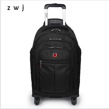 17 inch business backpack boarding trolley suitcases with wheels rolling luggage
17 inch business backpack boarding trolley suitcases with wheels rolling luggage