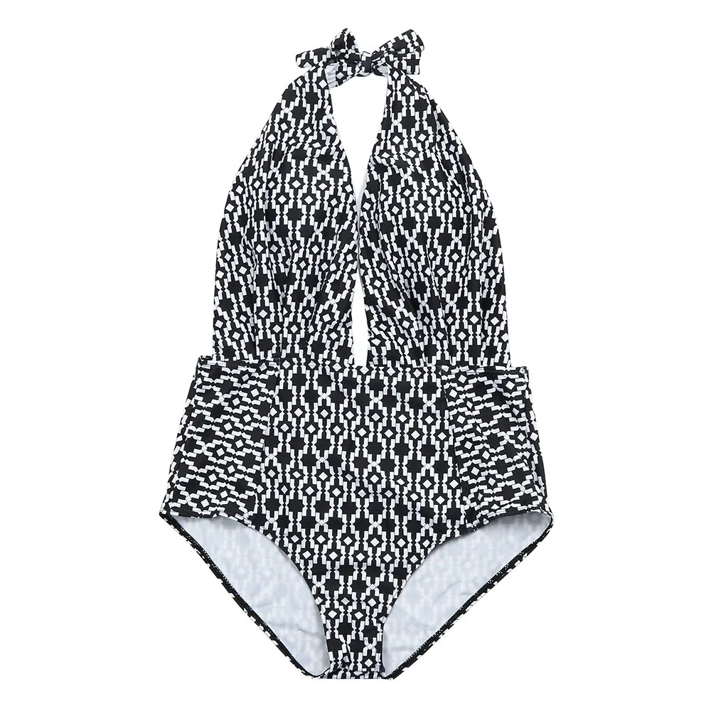 Women Swimsuit Retro One Piece Backless Bather High Waisted Pin Up Bikini Swimwear ups 2018 biquinis tankinis feminino mujer#070
Women Swimsuit Retro One Piece Backless Bather High Waisted Pin Up Bikini Swimwear ups 2018 biquinis tankinis feminino mujer#070