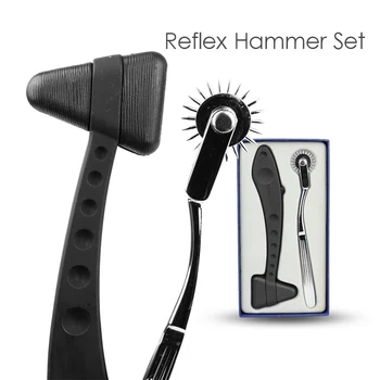 2PCS Set Professional Medical Neurological Percussor Pinwheel Massager Ergonomic Taylor Diagnostic Reflex Percussion Hammer
2PCS Set Professional Medical Neurological Percussor Pinwheel Massager Ergonomic Taylor Diagnostic Reflex Percussion Hammer