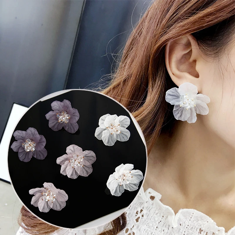 Crystal Acrylic Temperament Big Gril Petals 1Pair Sale Charm Earrings Jewelry Gift Women Ear Stud Camellia 3D Flower
Crystal Acrylic Temperament Big Gril Petals 1Pair Sale Charm Earrings Jewelry Gift Women Ear Stud Camellia 3D Flower