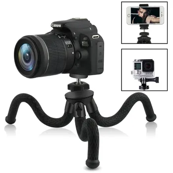 12 Inch Flexible Octopus Camera Smartphone Table Tripod Phone Video Gear mini tripod with Ballhead Bundle for iPhone 8 Gopro 4 5
12 Inch Flexible Octopus Camera Smartphone Table Tripod Phone Video Gear mini tripod with Ballhead Bundle for iPhone 8 Gopro 4 5