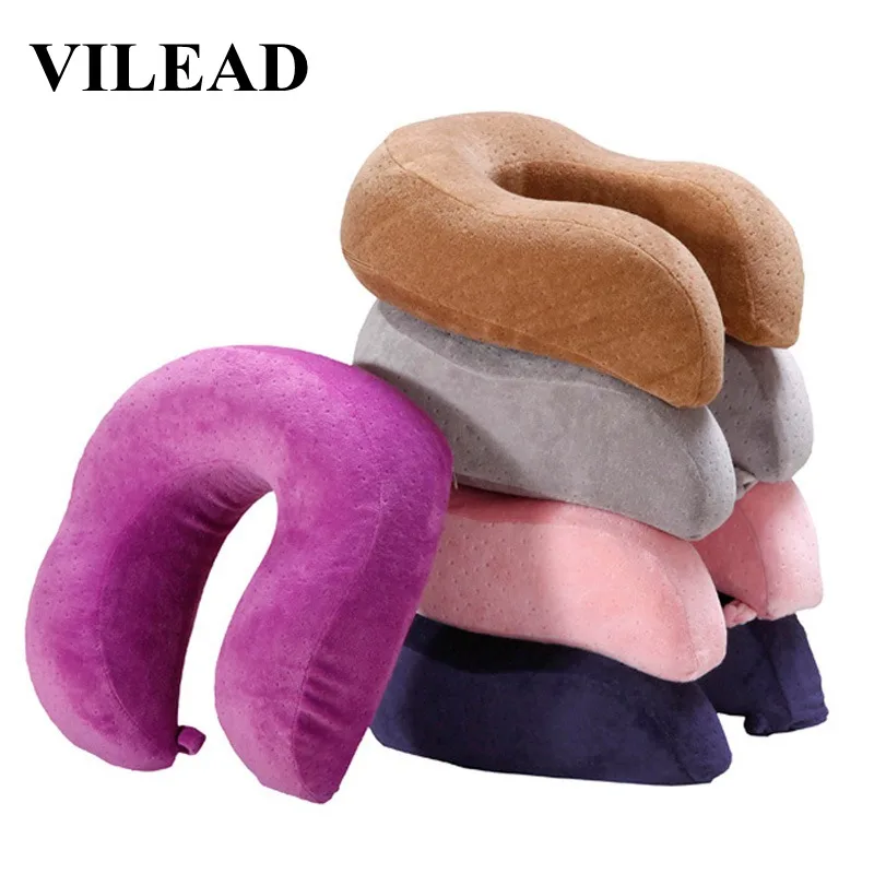 VILEAD U Shaped Neck Pillow Headrest Car Flight Airplane Pillow Neck Nap Sleep Cervical Spine Care Soft Travel with Memory Foam
VILEAD U Shaped Neck Pillow Headrest Car Flight Airplane Pillow Neck Nap Sleep Cervical Spine Care Soft Travel with Memory Foam