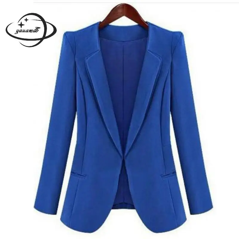 YAUAMDB women blazer 2018 spring autumn size S-4XL female blazer solid color pocket ladies slim jacket fashion long coat ly45
YAUAMDB women blazer 2018 spring autumn size S-4XL female blazer solid color pocket ladies slim jacket fashion long coat ly45