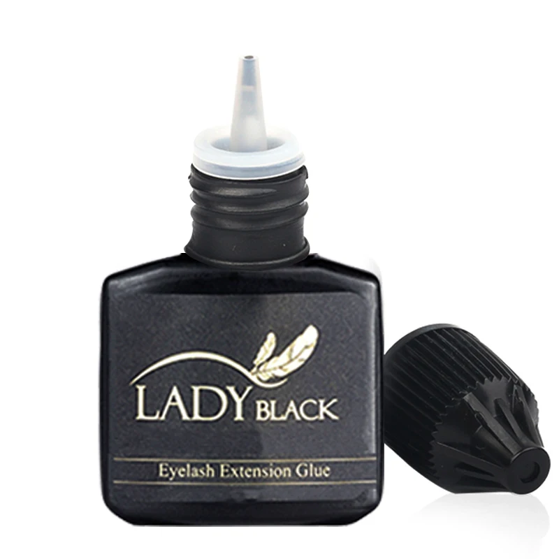 10ml Lady Black Sensitive Glue for Eyelash Extension Glue Last Over 6 Weeks Low Fume Professional Eyelash Glue from Korea
10ml Lady Black Sensitive Glue for Eyelash Extension Glue Last Over 6 Weeks Low Fume Professional Eyelash Glue from Korea