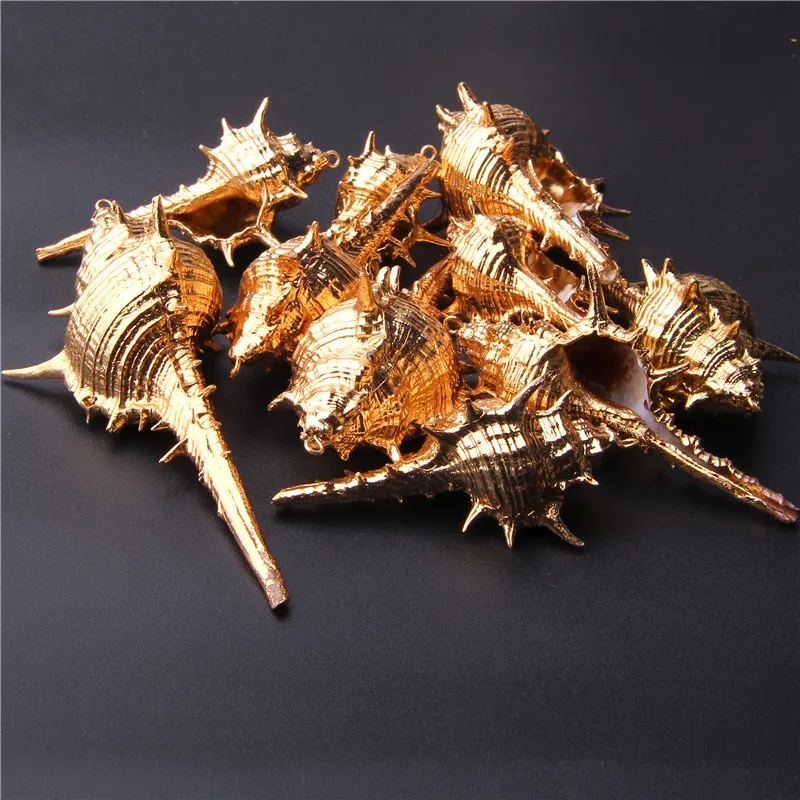 4Pcs 30.5*85.3mm Gold Sea Shell Charm top Hole Gold Plated Loose Shell White Sea Shells Crafts DIY Necklace for Jewelry Making
4Pcs 30.5*85.3mm Gold Sea Shell Charm top Hole Gold Plated Loose Shell White Sea Shells Crafts DIY Necklace for Jewelry Making