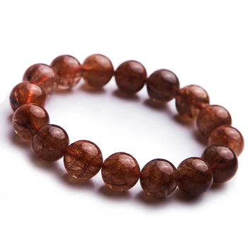 Genuine Natural Copper Hair Rutilated Quartz Gemstone Stretch Round Crystal Beads Bracelet 13.5mm AAAAA
Genuine Natural Copper Hair Rutilated Quartz Gemstone Stretch Round Crystal Beads Bracelet 13.5mm AAAAA