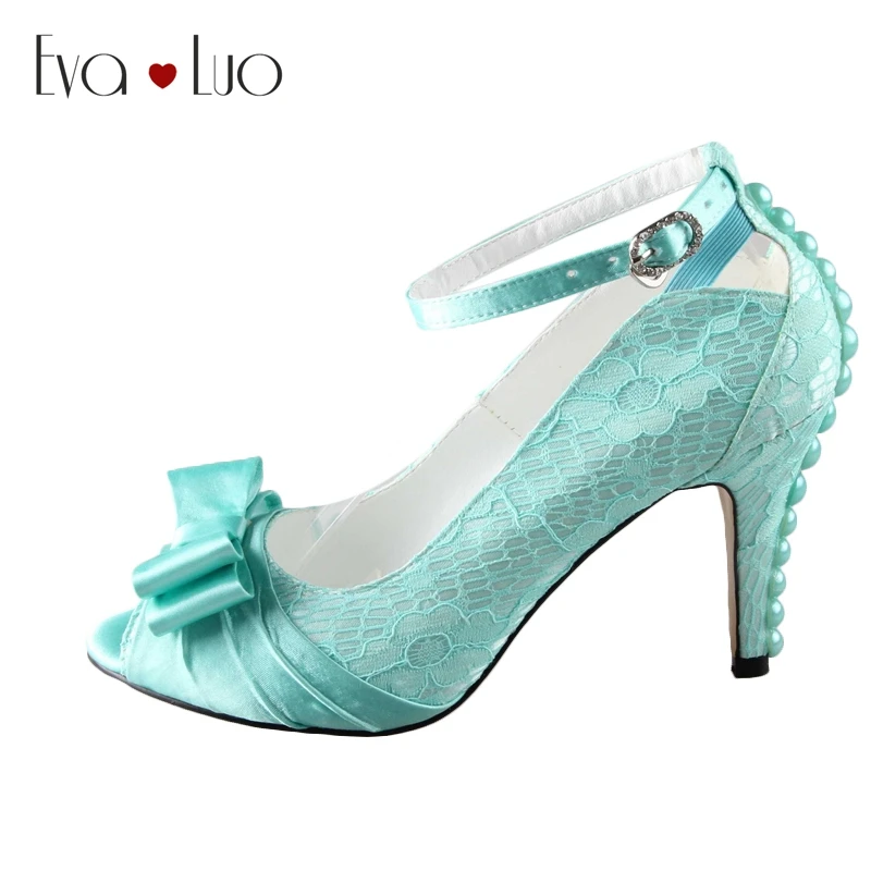 CHS418 DHL Express Custom Made High Heels Bow Ankle Strap Peep Toe Mint Green Lace Women Shoes Dress Pumps Bridal Wedding Shoes
CHS418 DHL Express Custom Made High Heels Bow Ankle Strap Peep Toe Mint Green Lace Women Shoes Dress Pumps Bridal Wedding Shoes
