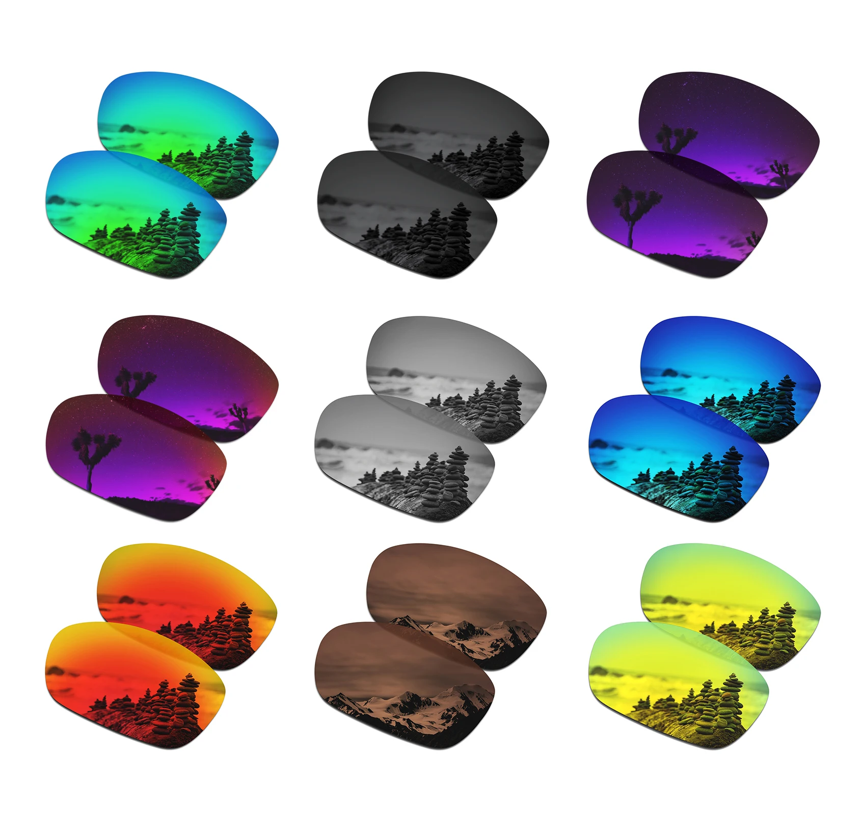 SmartVLT Polarized Replacement Lenses for Oakley Ten Sunglasses - Multiple Options
SmartVLT Polarized Replacement Lenses for Oakley Ten Sunglasses - Multiple Options