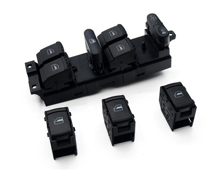 Power Master Single Window Control Switch Button Console For VW Volkswagen Bora Golf Jetta MK 4 IV Passat B5 B5.5 1999-2004 
Power Master Single Window Control Switch Button Console For VW Volkswagen Bora Golf Jetta MK 4 IV Passat B5 B5.5 1999-2004
