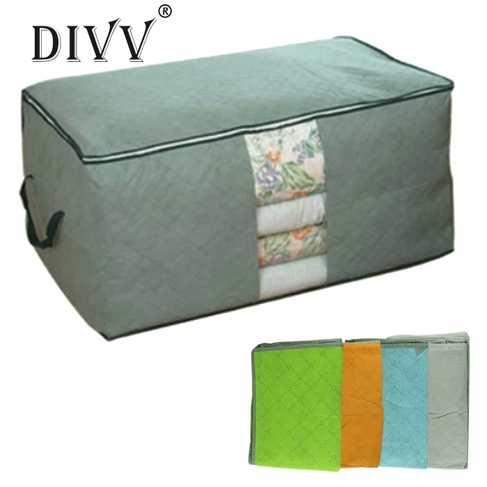 DIVV Bamboo charcoal clothing storage bag Quilt storage case Bedding organizer Levert Dropship storage boxes blankets L723
DIVV Bamboo charcoal clothing storage bag Quilt storage case Bedding organizer Levert Dropship storage boxes blankets L723
