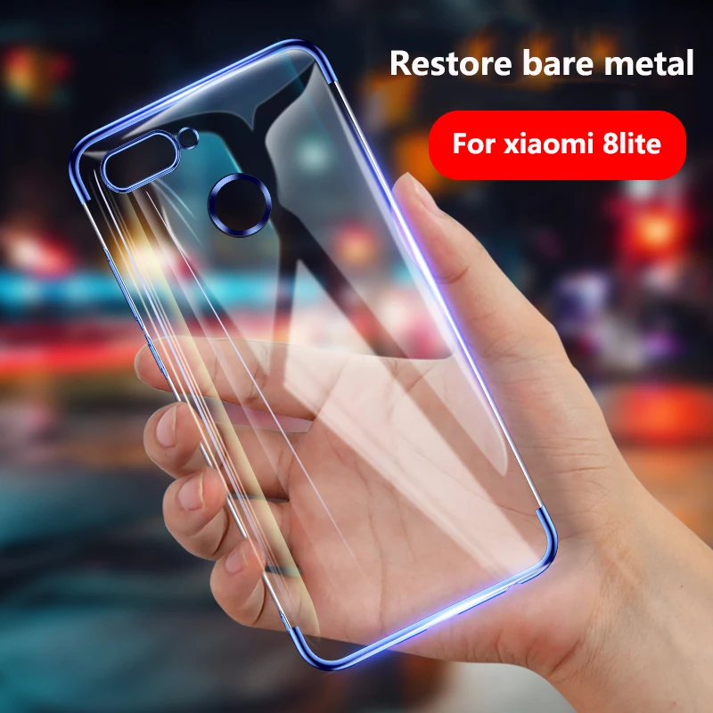 Soft case For xiaomi mi 8 lite Case Silicon Fitted Plating Electroplate Protector Cover For xiaomi mi 8lite xiaomi 8 8se case
Soft case For xiaomi mi 8 lite Case Silicon Fitted Plating Electroplate Protector Cover For xiaomi mi 8lite xiaomi 8 8se case