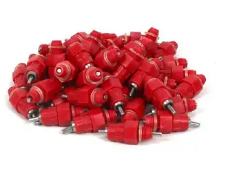25pcs/lot Stainless Steel Ball Chicken Poultry Water Nipple Feeder Screw Drinker Duck Hen Watering Cups Pet Feeding Tools
25pcs/lot Stainless Steel Ball Chicken Poultry Water Nipple Feeder Screw Drinker Duck Hen Watering Cups Pet Feeding Tools